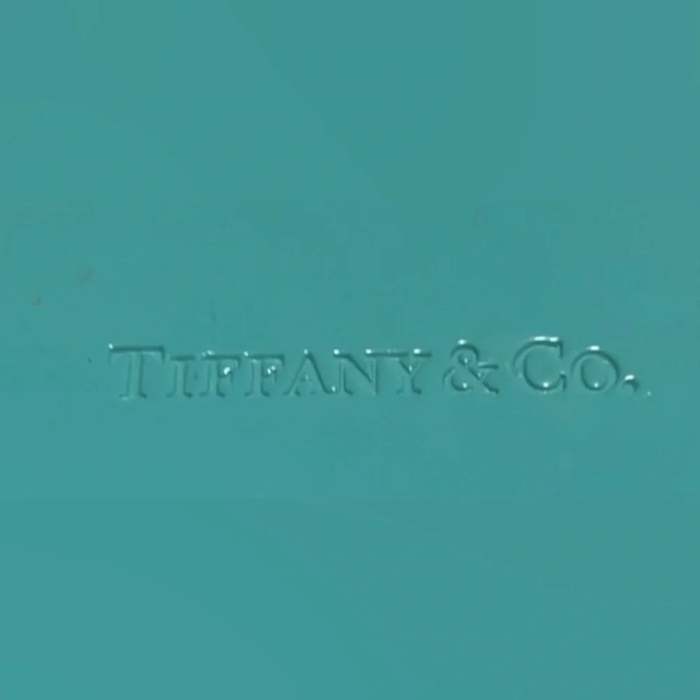 Tiffany & CO Metal Eyeglass Frames Heart & Twist shaped upper shank - Gold Color
